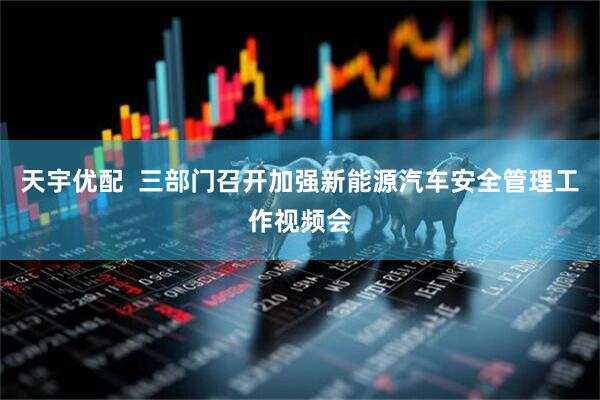 天宇优配  三部门召开加强新能源汽车安全管理工作视频会