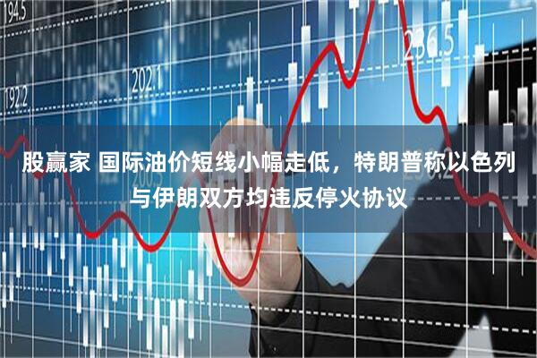 股赢家 国际油价短线小幅走低，特朗普称以色列与伊朗双方均违反停火协议