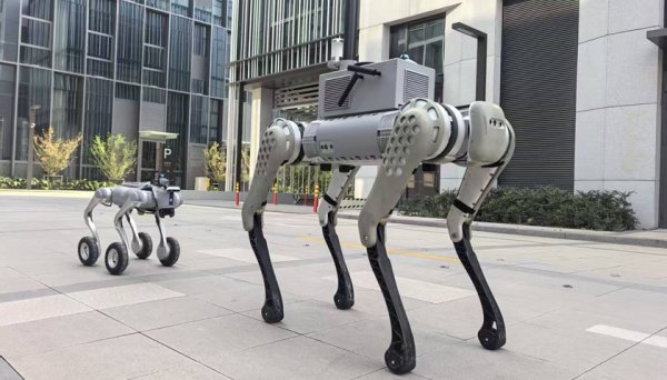 玖富智配 宇树机器狗上岗巡检，北上海科创新地标探索机器人商用落地