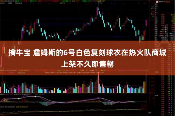 擒牛宝 詹姆斯的6号白色复刻球衣在热火队商城上架不久即售罄